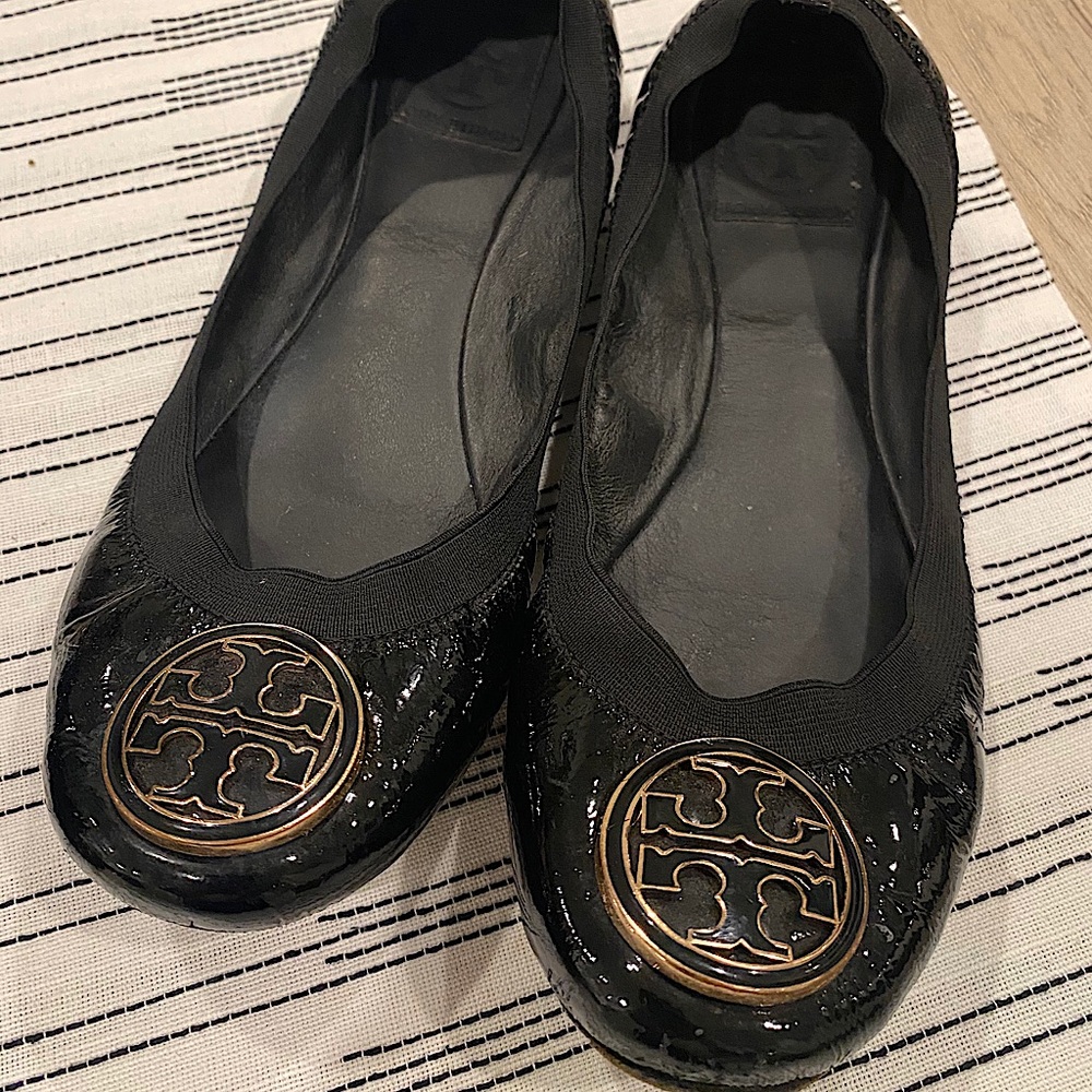 Black Tory Burch Ballet Flat